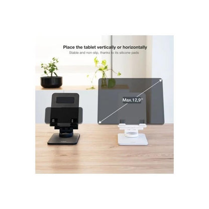 SOPORTE SOBREMESA TOOQ AJUSTABLE PARA SMARTPHONE/TABLET HASTA 13 BLACK
