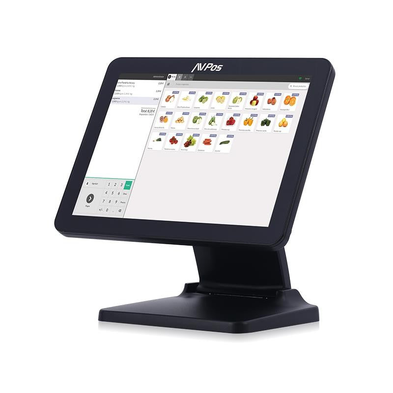 TPV AVPOS K5000 15" ALUMINIO FLEX I5 10TH/8GB/128GB/WIFI+BT/MULTIMEDIA 3YR
