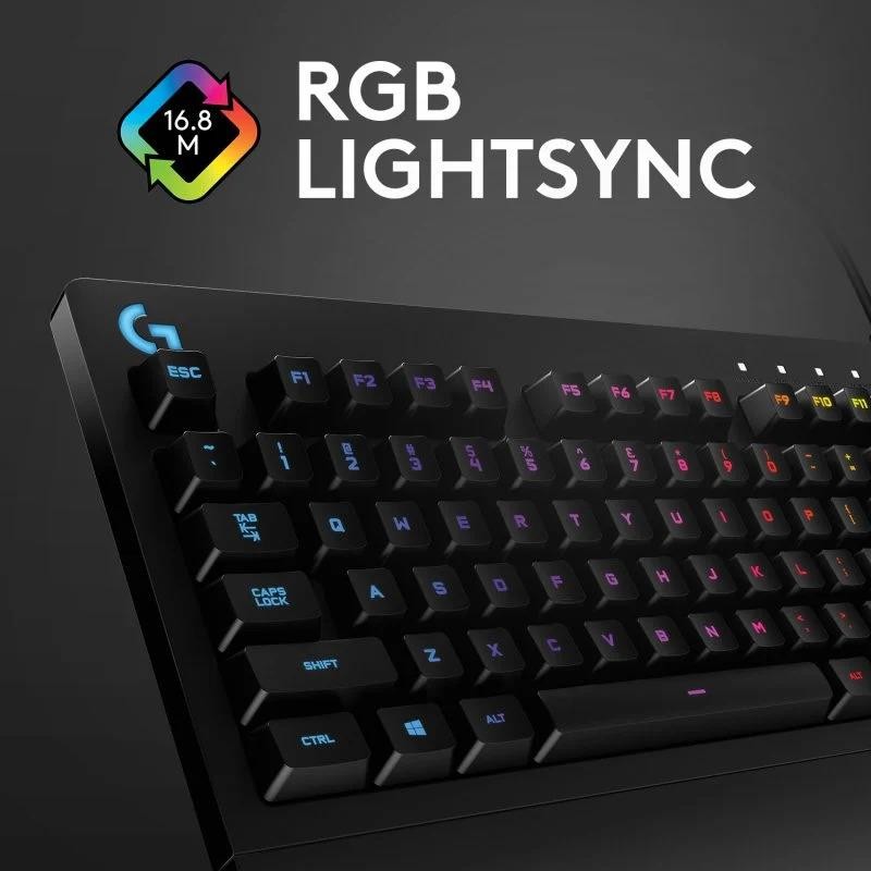 TECLADO GAMING LOGITECH G213 USB RGB BLACK