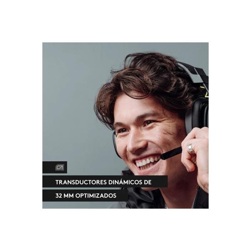 AURICULARES + MICROFONO LOGITECH GAMING A10 ASTRO JACK 3.5MM BLACK