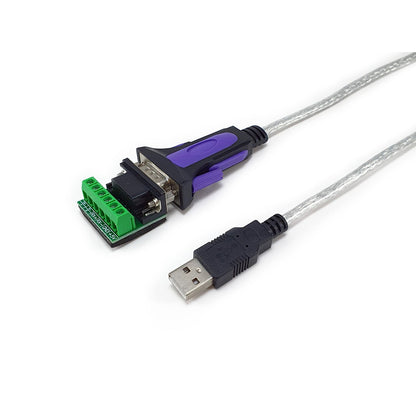 Adaptador EQUIP USB-A a DB9 Cable 1.5m Gris (133387)
