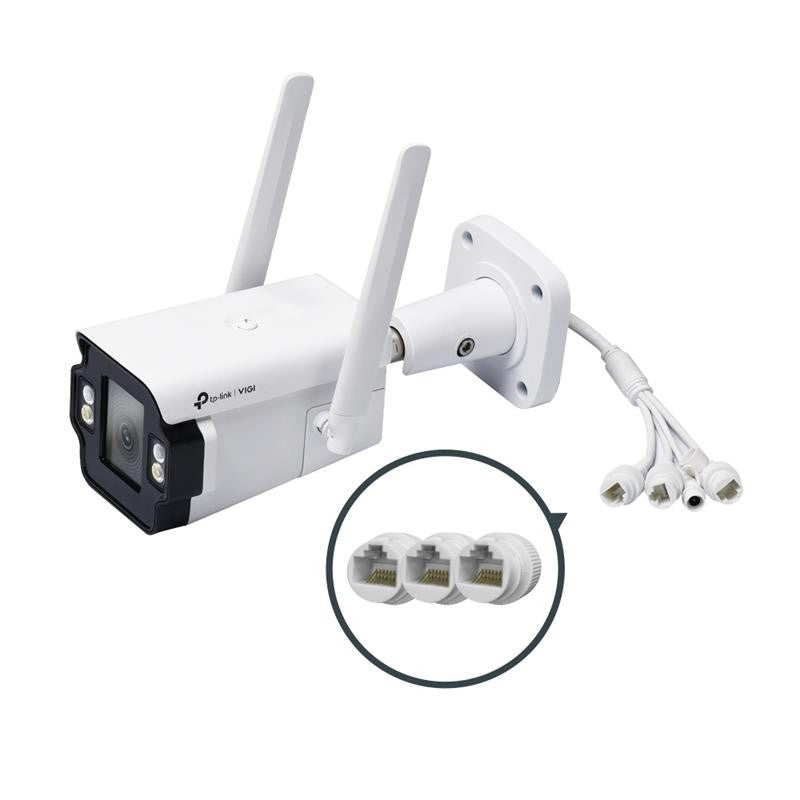 CAMARA IP TP-LINK INSIGHT BULLET EXTERIOR 4G 4MP 4MM COLOR IP67 H.265+