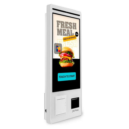 KIOSKO AUTOSERVICIO AVPOS SUELO 27" I5 10TH/8G/256G/WIFI/PRINTER/2D/W11P WH