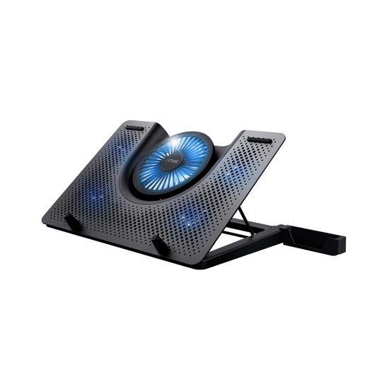 Trust GXT 1125 LED 17" Laptop Stand with 5 Fans (23581)
