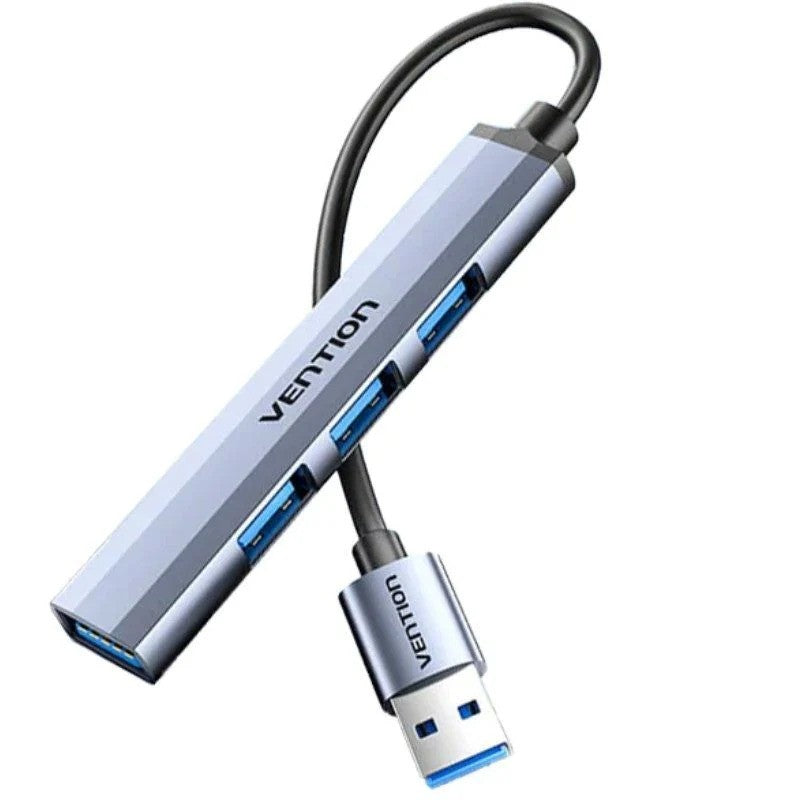 HUB USB VENTION 4 PUERTOS USB 3.0 SILVER