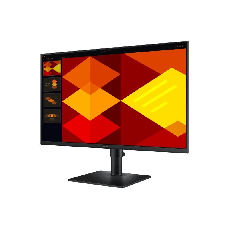 MONITOR SAMSUNG ESSENTIAL S4 27" IPS 100HZ MULTIMEDIA ERGONOMICO DP HDMI BLACK