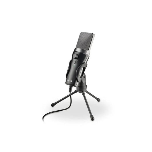 MICROFONO NGS MS120USB USB TRIPODE BLACK