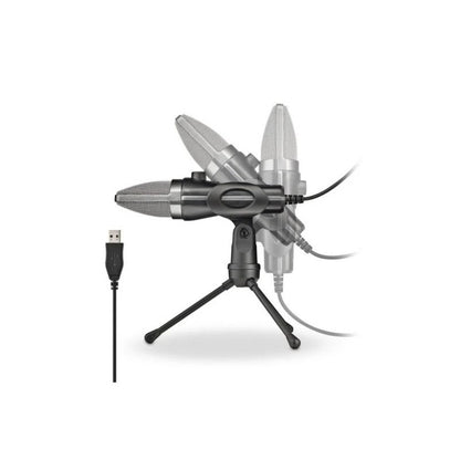 MICROFONO NGS MS120USB USB TRIPODE BLACK
