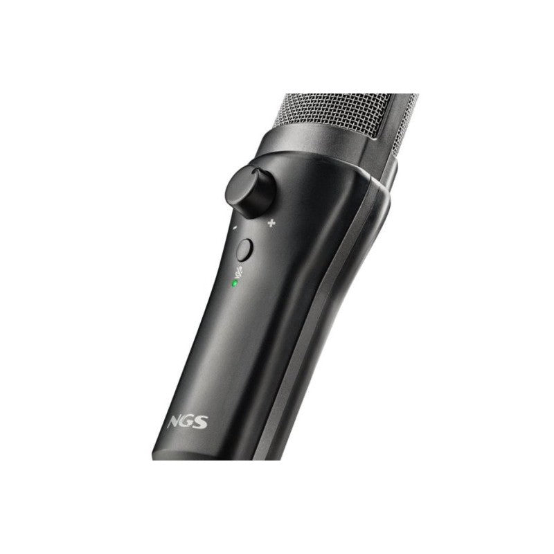 MICROFONO NGS MS120USB USB TRIPODE BLACK
