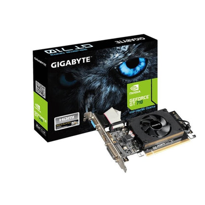 TARJETA DE VIDEO GIGABYTE GT 710 2GB VGA HDMI DVI (GV-N710D3-2GL) - vista 2