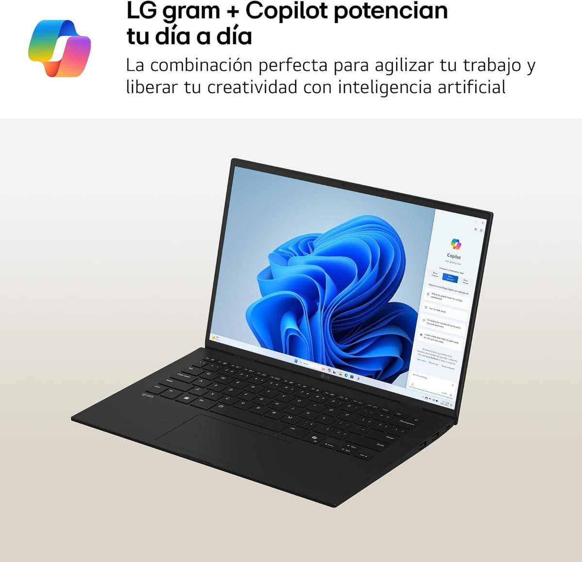 LG Ultra7-255H 32Gb 1Tb 14" W11H Negro (14Z90T-G.AD88B)