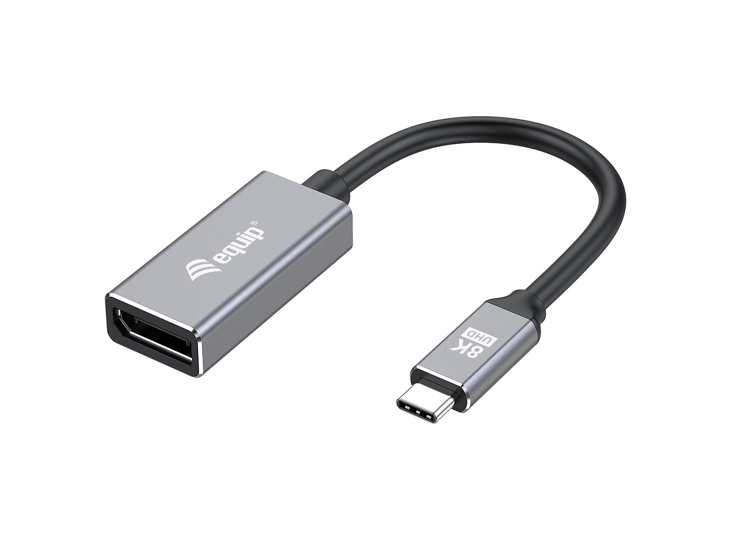 Adaptador desde USB-C macho a DISPLAYPORT hembra  1.4  8k  30hz