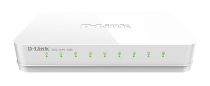 D-Link 8xRJ45 Ethernet GbE White Switch (GO-SW-8G)