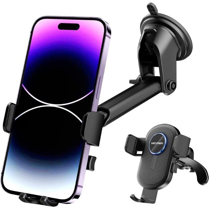 SOPORTE VENTION KCVB0 COCHE PARA SMARTPHONE 4.7-7.2 VENTOSA