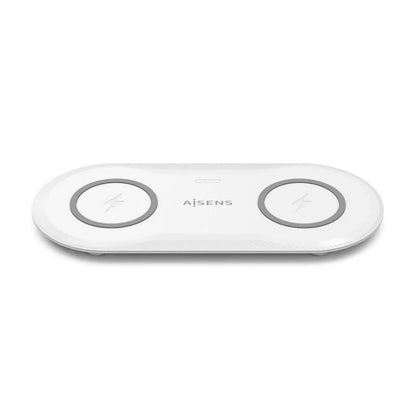 BASE DE CARGA AISENS WIRELESS SMARTPHONE/AURICULAR 15W USB-C WHITE
