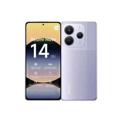 SMARTPHONE XIAOMI REDMI NOTE 14 6.67" 8GB/256GB/108MP/NFC/5G PURPLE
