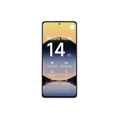 SMARTPHONE XIAOMI REDMI NOTE 14 6.67" 8GB/256GB/108MP/NFC/5G PURPLE