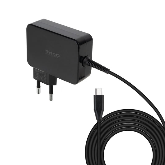 TooQ 90W USB-C PD 3.0 Black Charger (TQLC-USBCGAN90PD)