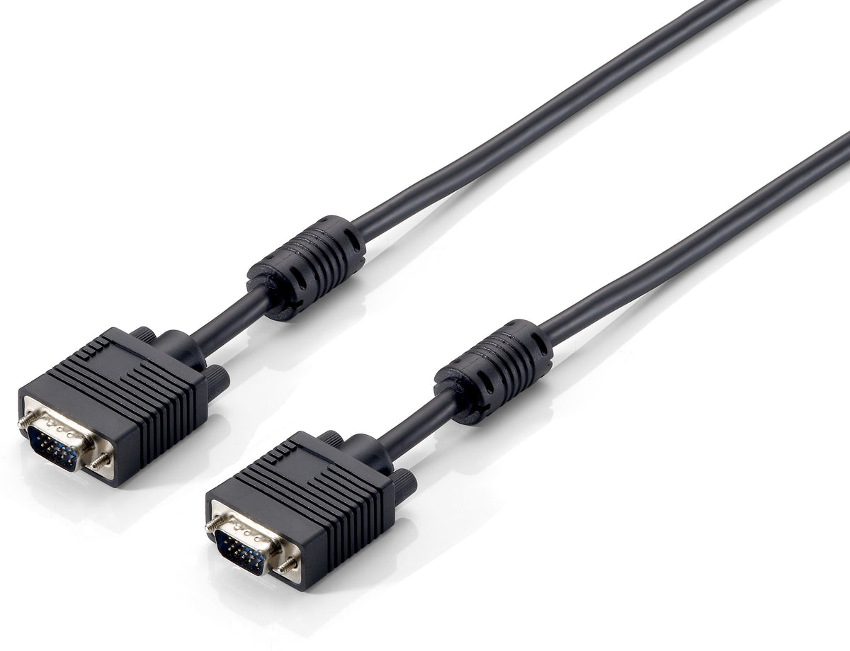 EQUIP Cable desde VGA macho a VGA macho con ferrita longitud 5 metros (118812)