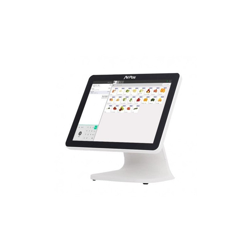 TPV AVPOS K5000 15" ALUMINIO TACTIL INTEL N100/8GB/128GB/LAN 1000 WHITE 3YR