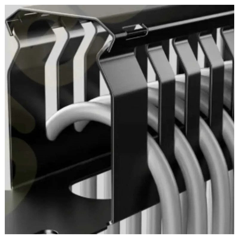 ORGANIZADOR DE CABLE RACK 19" 24 RANURAS POWERGREEN