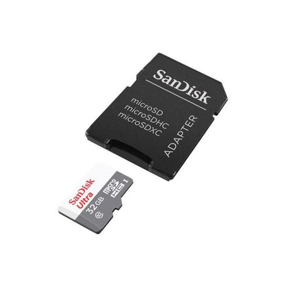 MEMORIA MICRO SD 32GB SANDISK ULTRA HC C10 + ADAPTADOR SD