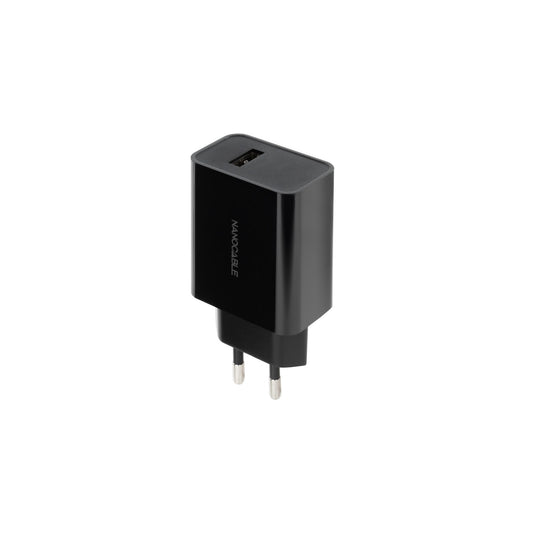 Cargador Pared Nanocable 10W 1USB-A Negro (10.10.2004)
