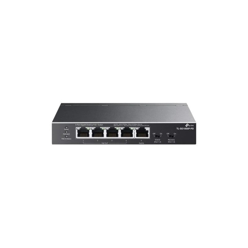 SWITCH TP-LINK ETHERNET 5 PUERTOS GIGABIT POE+