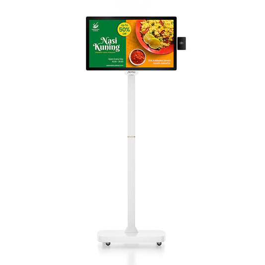 KIOSKO AUTOSERVICIO AVPOS DISPLAY COMPACT FLOOR 24" I3 10TH/8GB/256GB/WIFI/2D