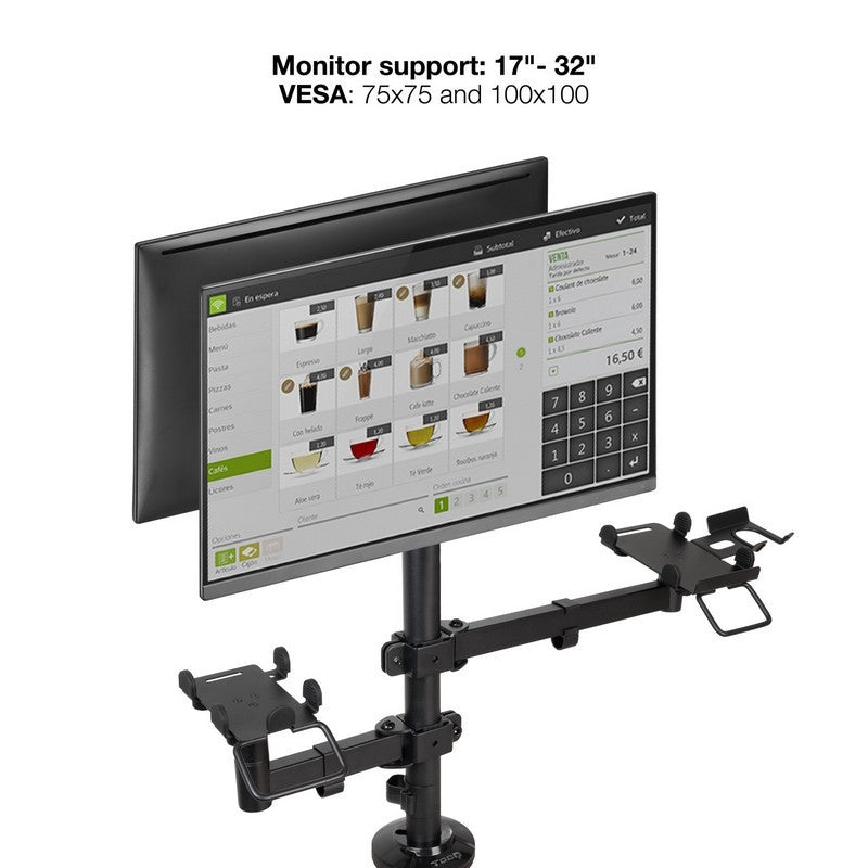 SOPORTE DE MESA AVPOS 4-1 PARA TPV/MONITOR/IMPRESORA/DATAFONO