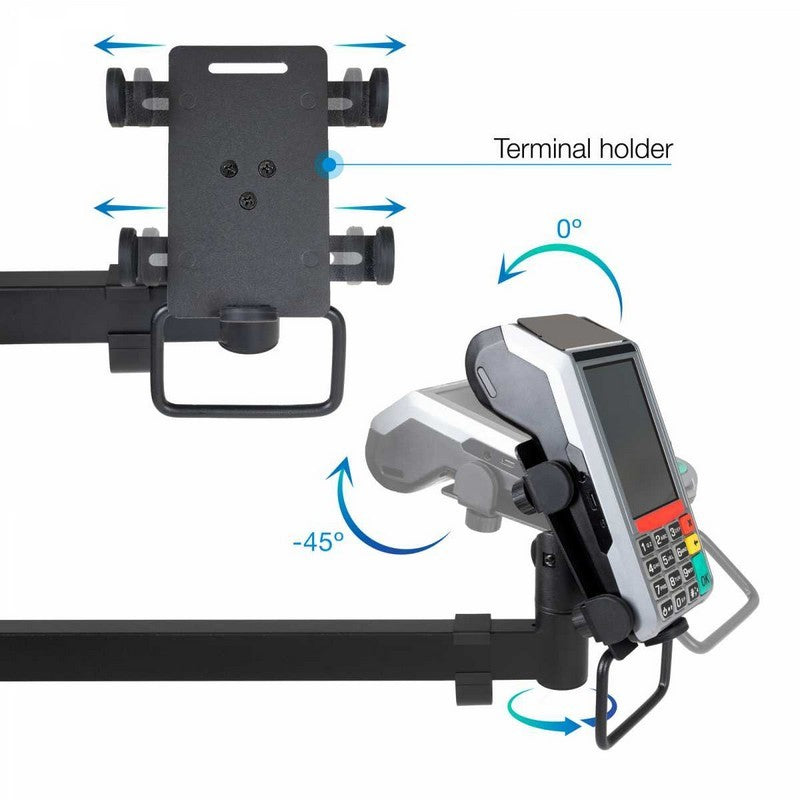 SOPORTE DE MESA AVPOS 4-1 PARA TPV/MONITOR/IMPRESORA/DATAFONO