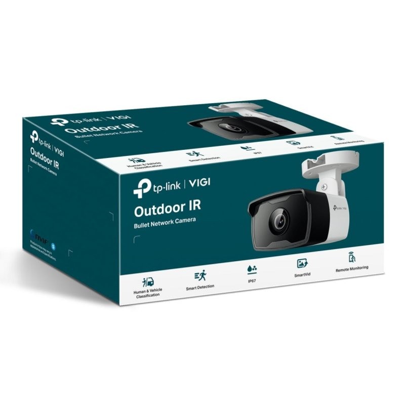 CAMARA IP TP-LINK VIGI BULLET EXTERIOR 2MP 6MM IR 30M IP67 POE