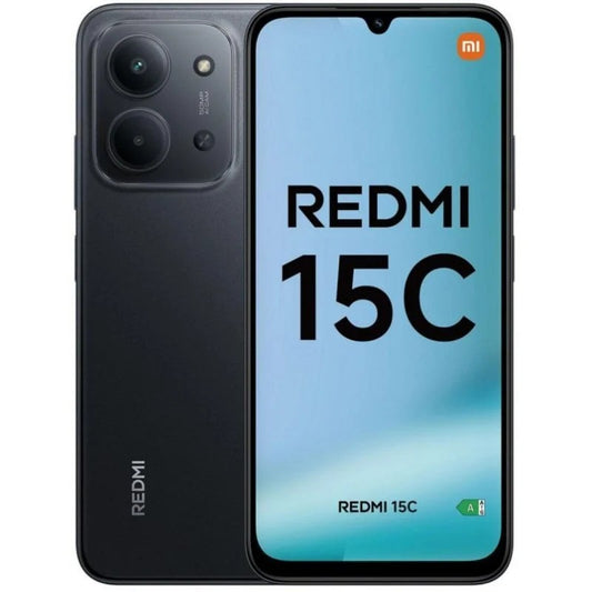 SMARTPHONE XIAOMI REDMI 15C 6.9" 4GB/256GB/50MP/NFC/5G BLACK