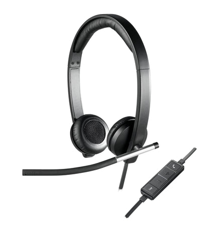 AURICULARES + MICROFONO LOGITECH H650E USB