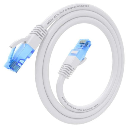 CABLE DE RED CAT.6 UTP 0.25M AISENS WHITE