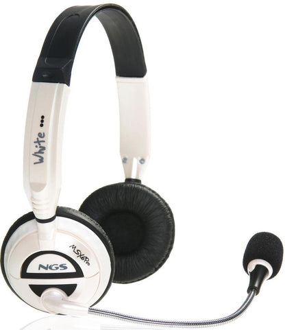 Auric+Micro NGS 3.5mm White/Black (WHITEMSX6PRO)