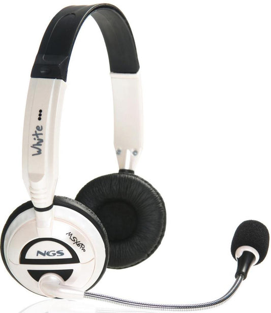 Auric+Micro NGS 3.5mm White/Black (WHITEMSX6PRO)