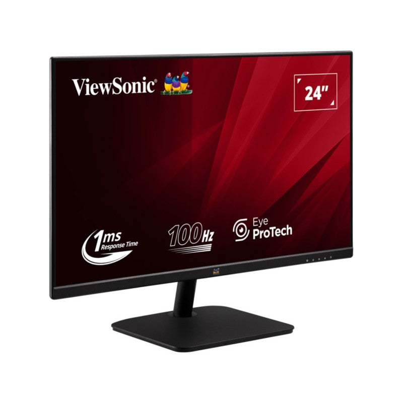 MONITOR VIEWSONIC 24" IPS 100HZ 1MS MULTIMEDIA HDMI VGA DP 3YR GAR