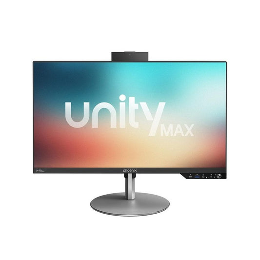 ORDENADOR PHOENIX AIO UNITY 24" I5 12600K/8GB DDR5/SSD500GB/WIFI/WEBCAM/ERGO BLACK