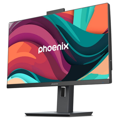 ORDENADOR PHOENIX AIO 24" I5 12600K/8GB DDR5/SSD500GB/WIFI/WEBCAM/ERGO BLACK