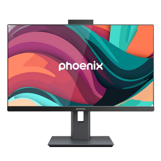 ORDENADOR PHOENIX AIO 27" I5 12600K/8GB DDR5/SSD500/WIFI/WEBCAM/ERGO BLACK