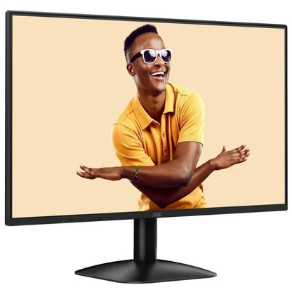 MONITOR AOC 24" IPS 100HZ 1MS VGA HDMI 3YR BLACK FRAMELESS ADAPTIVE SYNC