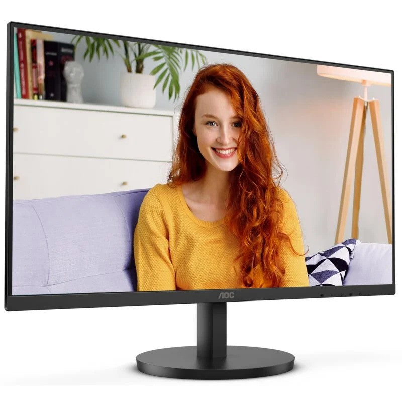 MONITOR PROFESIONAL AOC 27" 4K ERGONOMICO MULTIMEDIA HDMI DISPLAYPORT BLACK