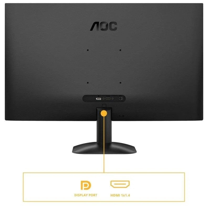 MONITOR PROFESIONAL AOC 27" QHD IPS HDMI DP BLACK