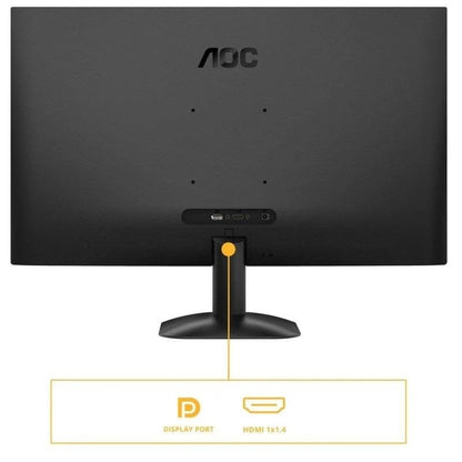 MONITOR PROFESIONAL AOC 27" QHD IPS HDMI DP BLACK