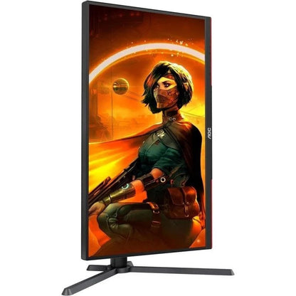 MONITOR GAMING AOC 27" 180HZ 2K QHD ERGONOMICO HDMI DISPLAYPORT BLACK