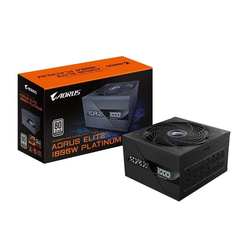 FUENTE DE ALIMENTACION GIGABYTE 1000W AORUS ELITE 80+ MODULAR ATX PLATINUM
