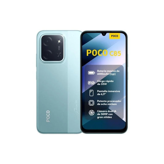 SMARTPHONE POCO C85 6.9" 6GB/128GB/50MP/NFC/4G GREEN