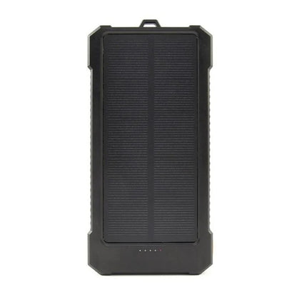 POWERBANK GEMBIRD SOLAR 10000MAH USB-C BLACK