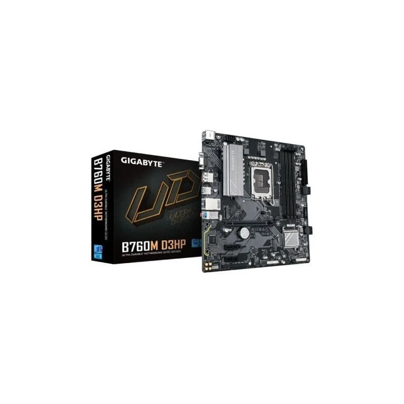 PLACA BASE GIGABYTE GA-B760M-D3HP VGA + HDMI + DP 4XDDR5 MATX